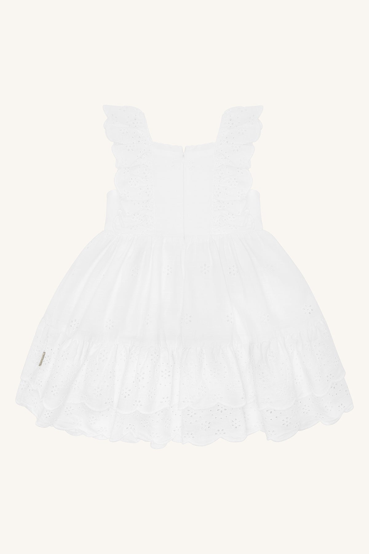 Karoline Embroidery White