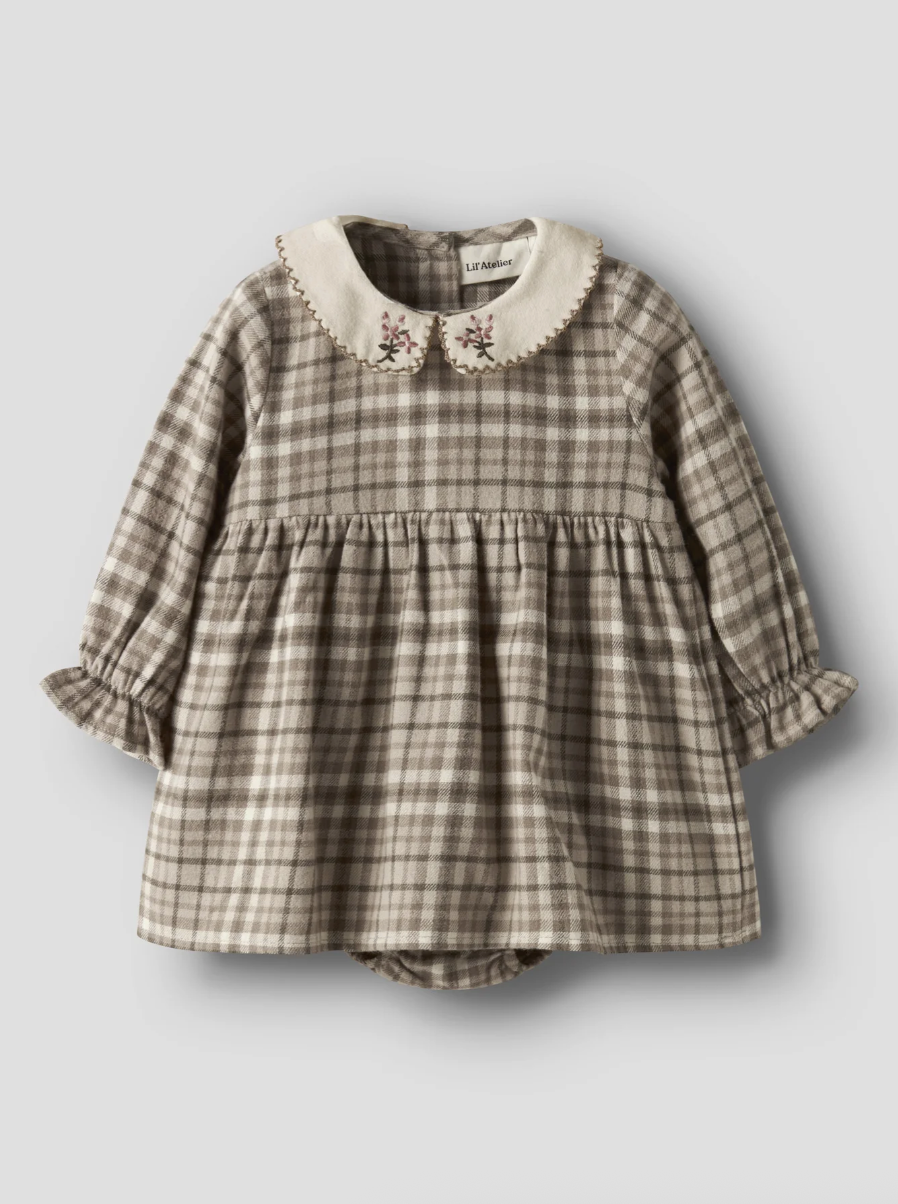 Rebel Ls Body Dress Sepia Tint