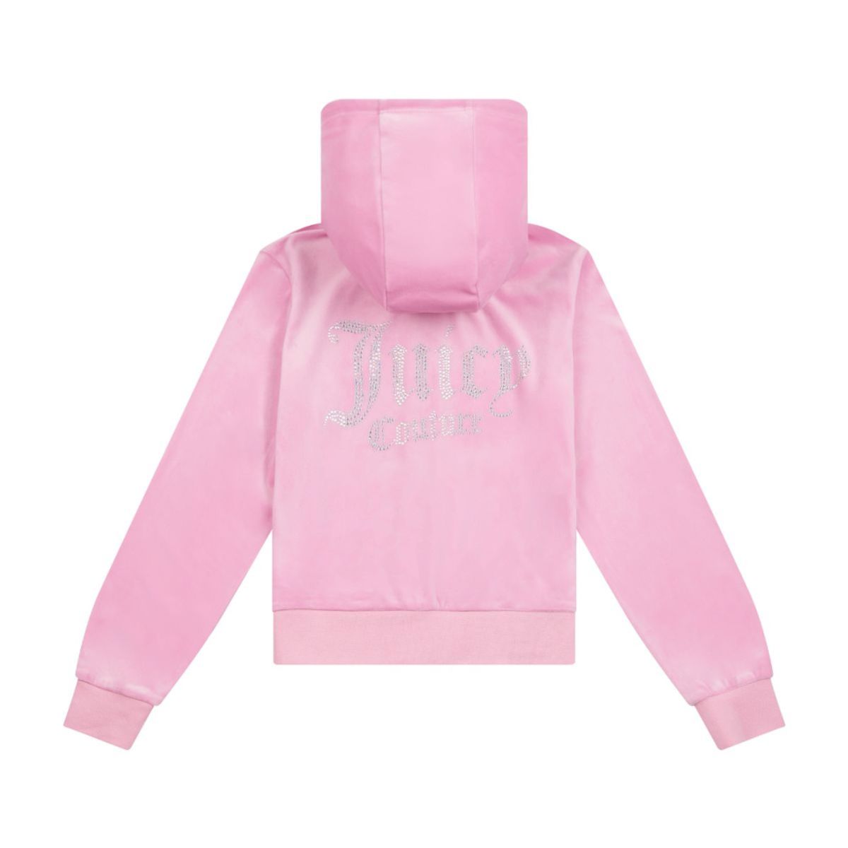 Diamant Zip Torunn Hoodie Pink Lilac