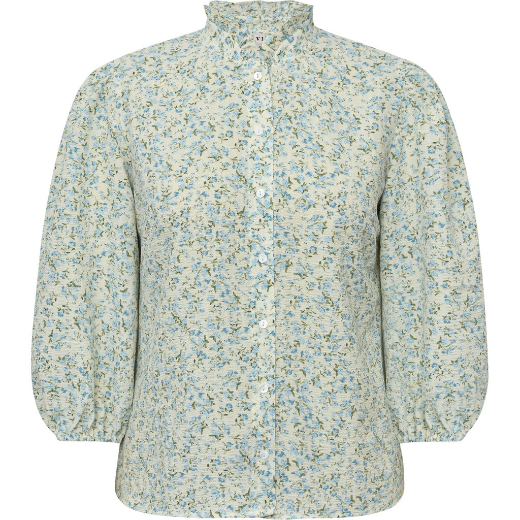 Leoni Shirt Blue/White