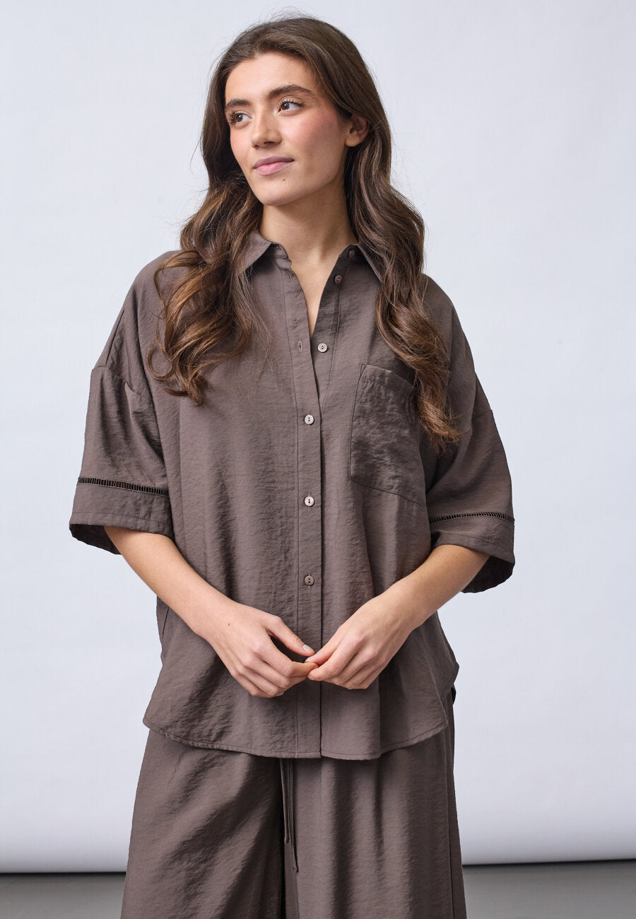 Ella Shirt Brown