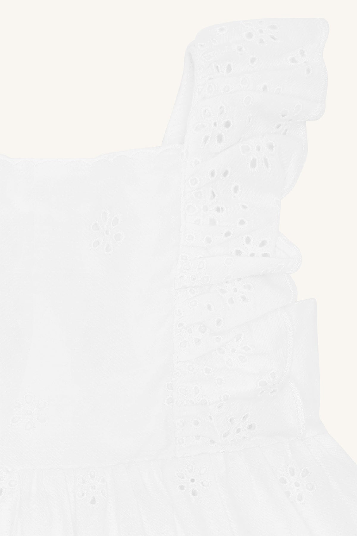 Karoline Embroidery White
