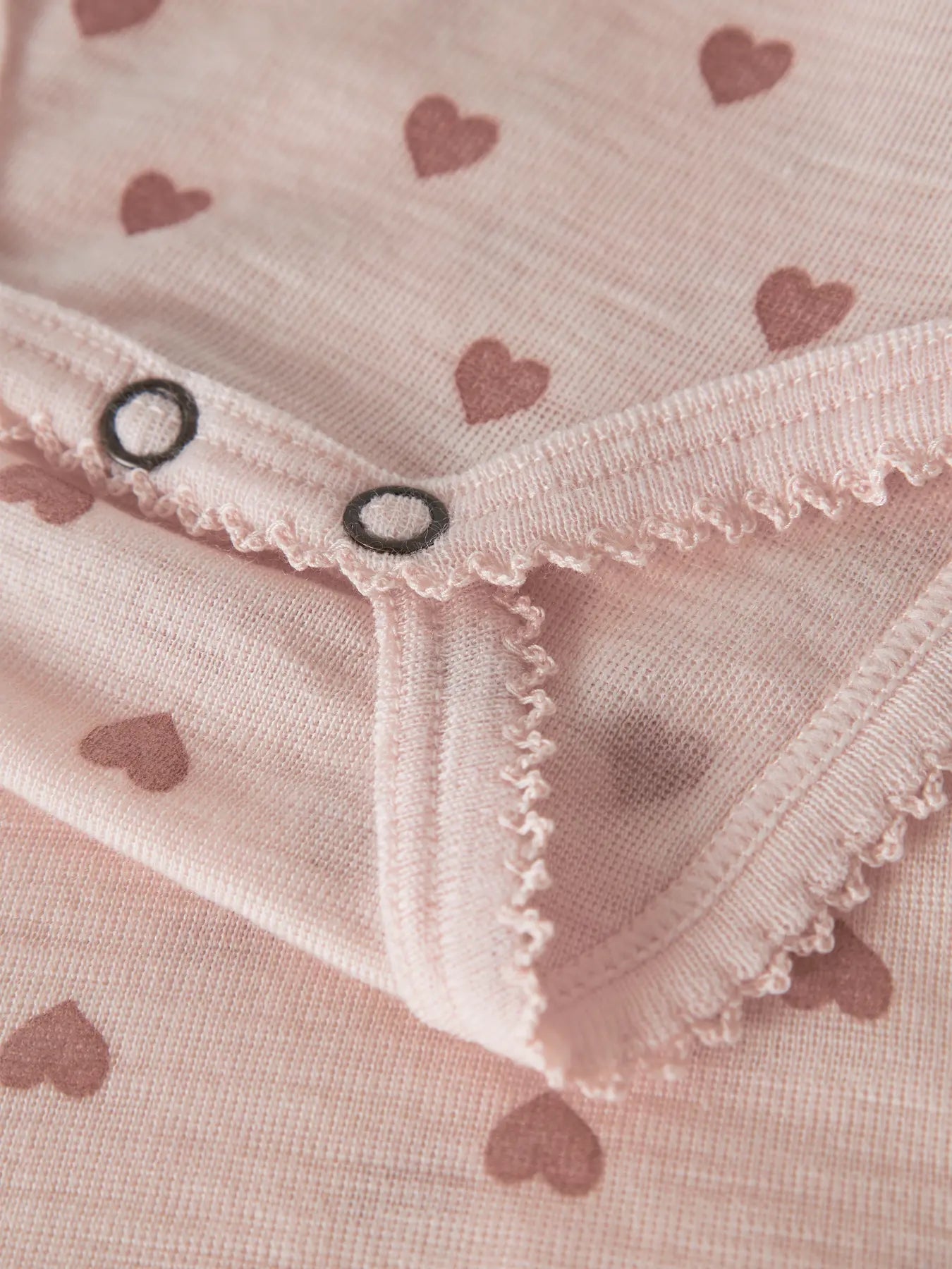 Noel Nia Wool Ls Slim Body Morganite Heart
