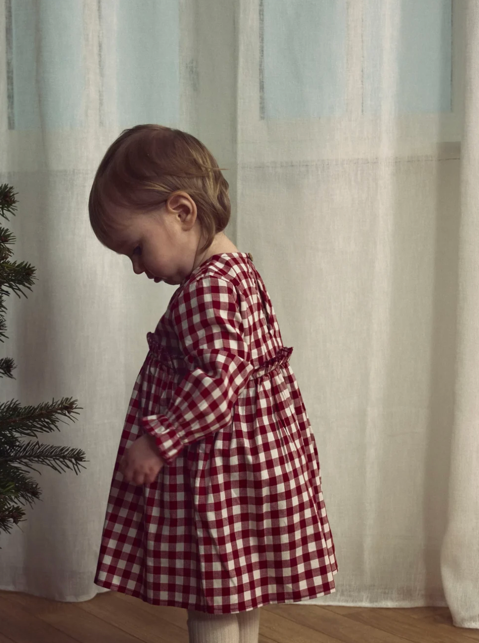 Rio Ls Loose Body Dress Baby Red Dahlia