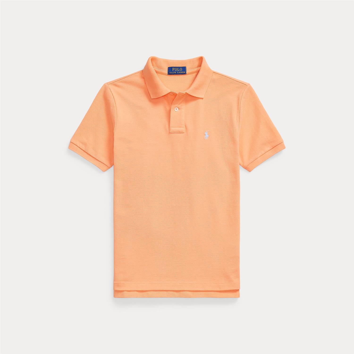 Slim Fit Cotton Mesh Poppy