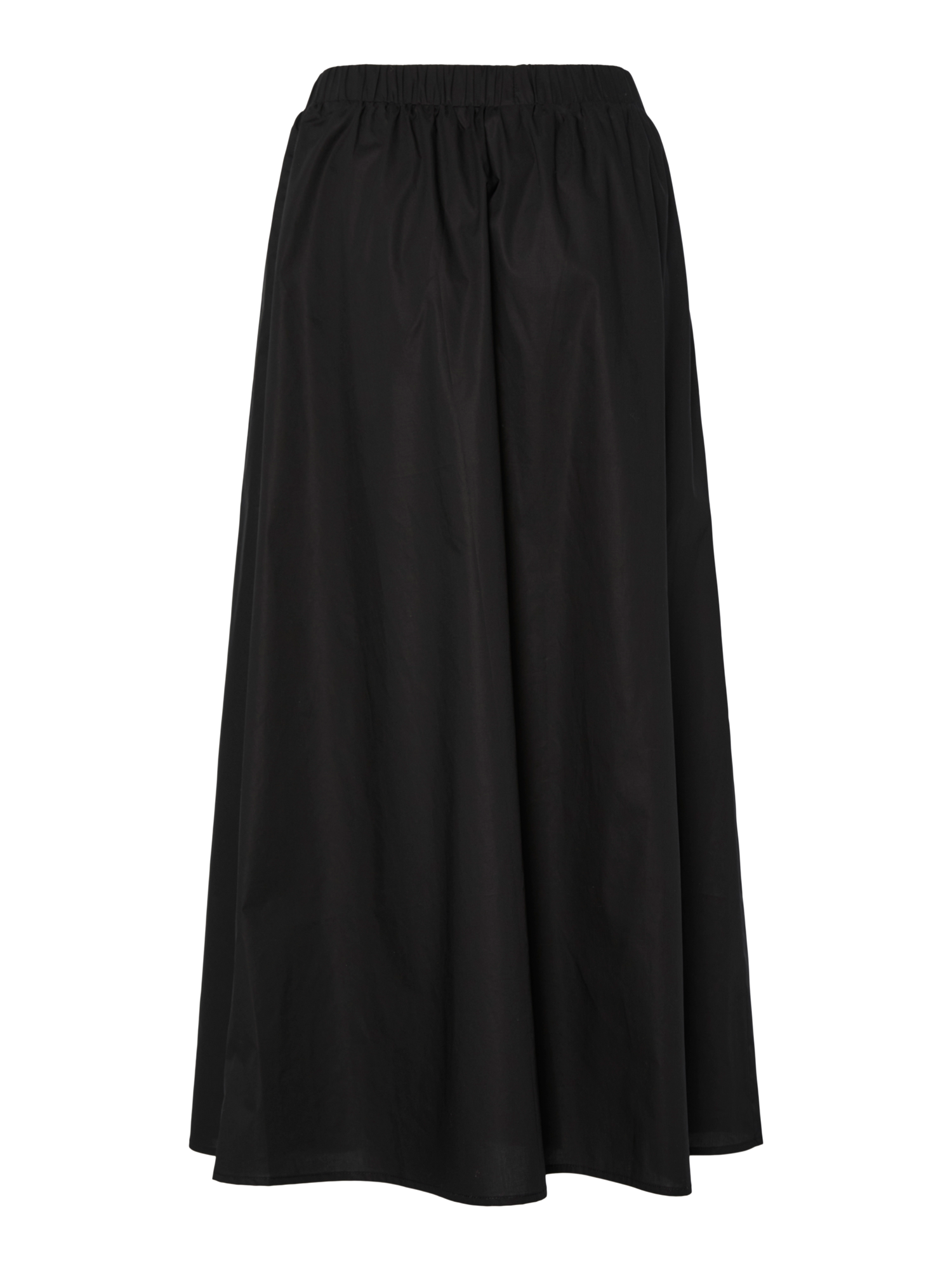 YASULEA HW Long Skirt Black