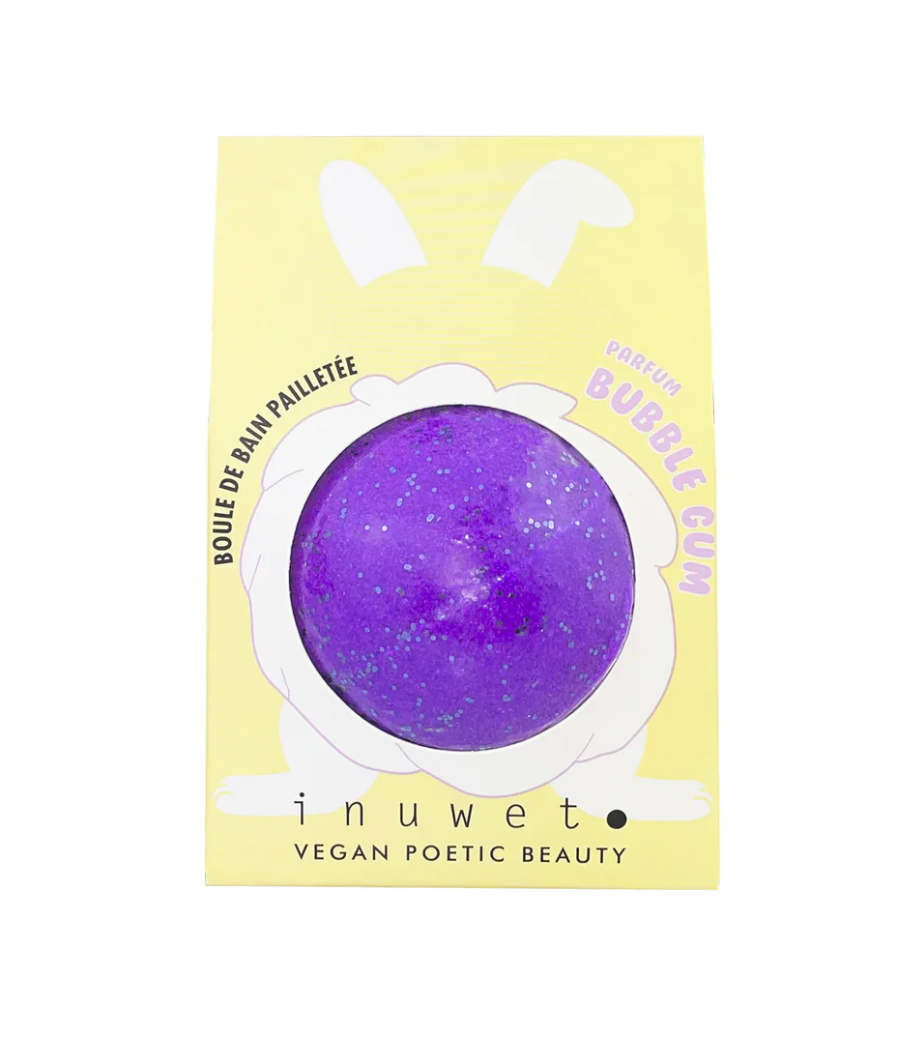 Bath Bomb Glitter Lilas