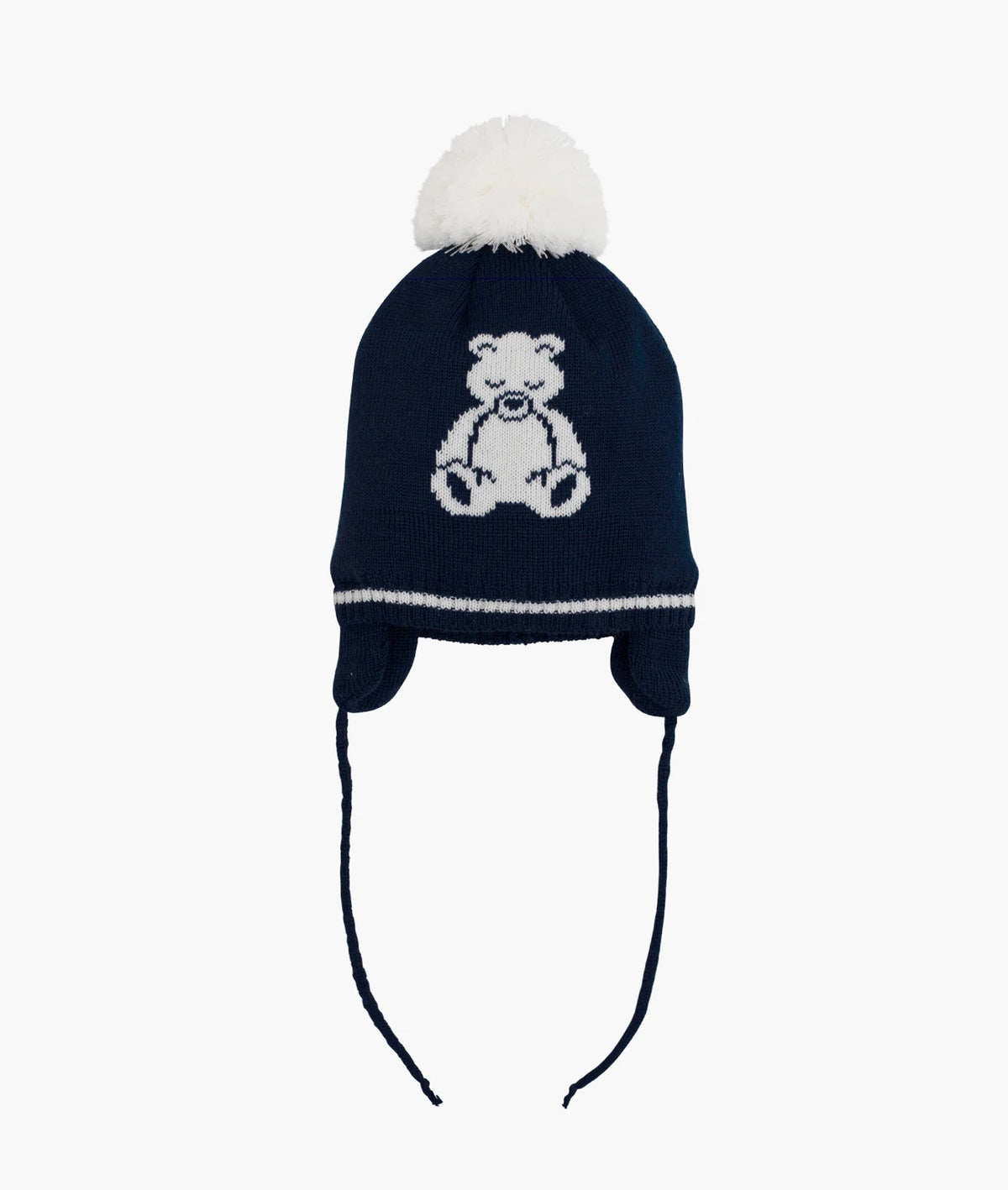 Teddy Baby Hat Navy