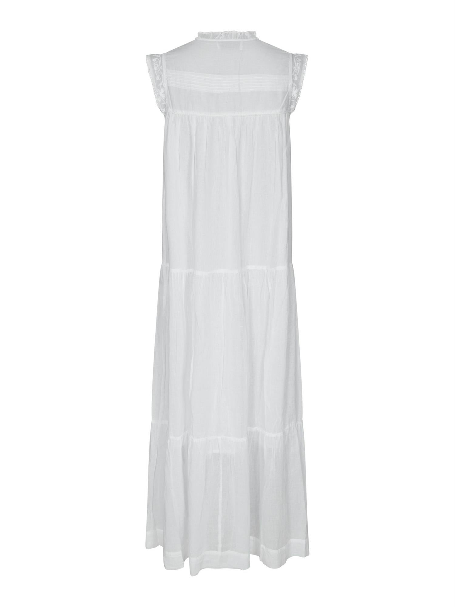 Veana S Voile Maxi Dress White