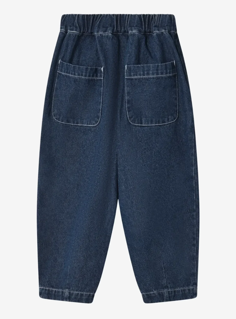 Don Denim Bukser Dark Denim Blue