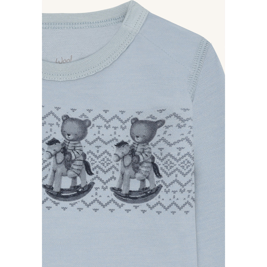 Teddy Body Wool Baby Blue