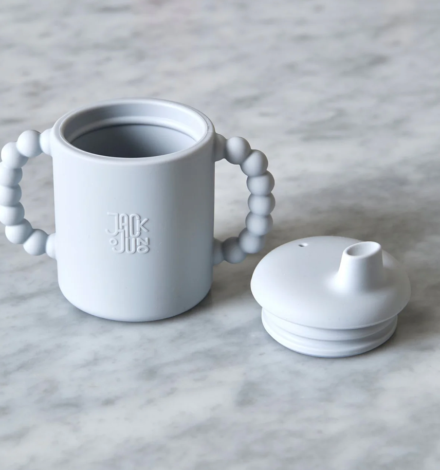 Bubble Sippy Cup Glacier Grey