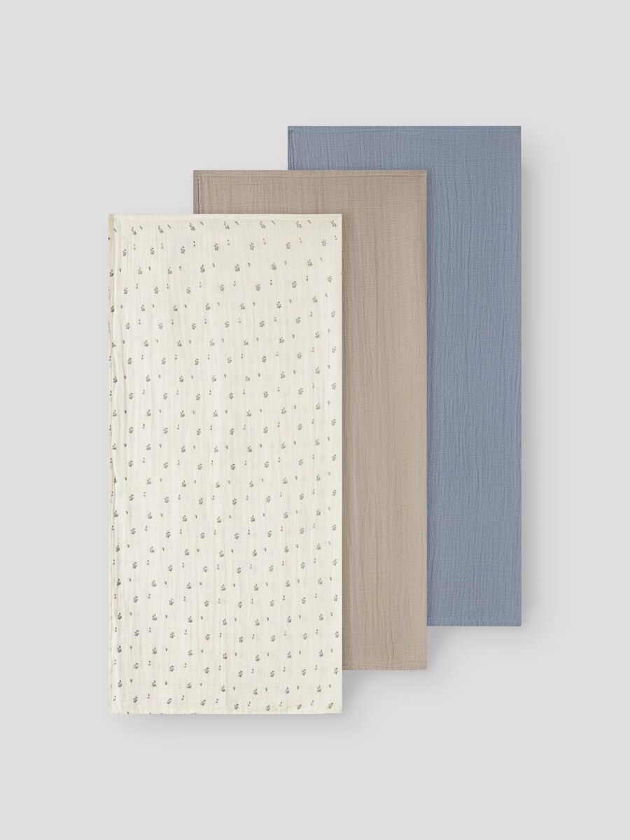 Nisley 3Pack Nappies Coconut Milk/Oxford Tan