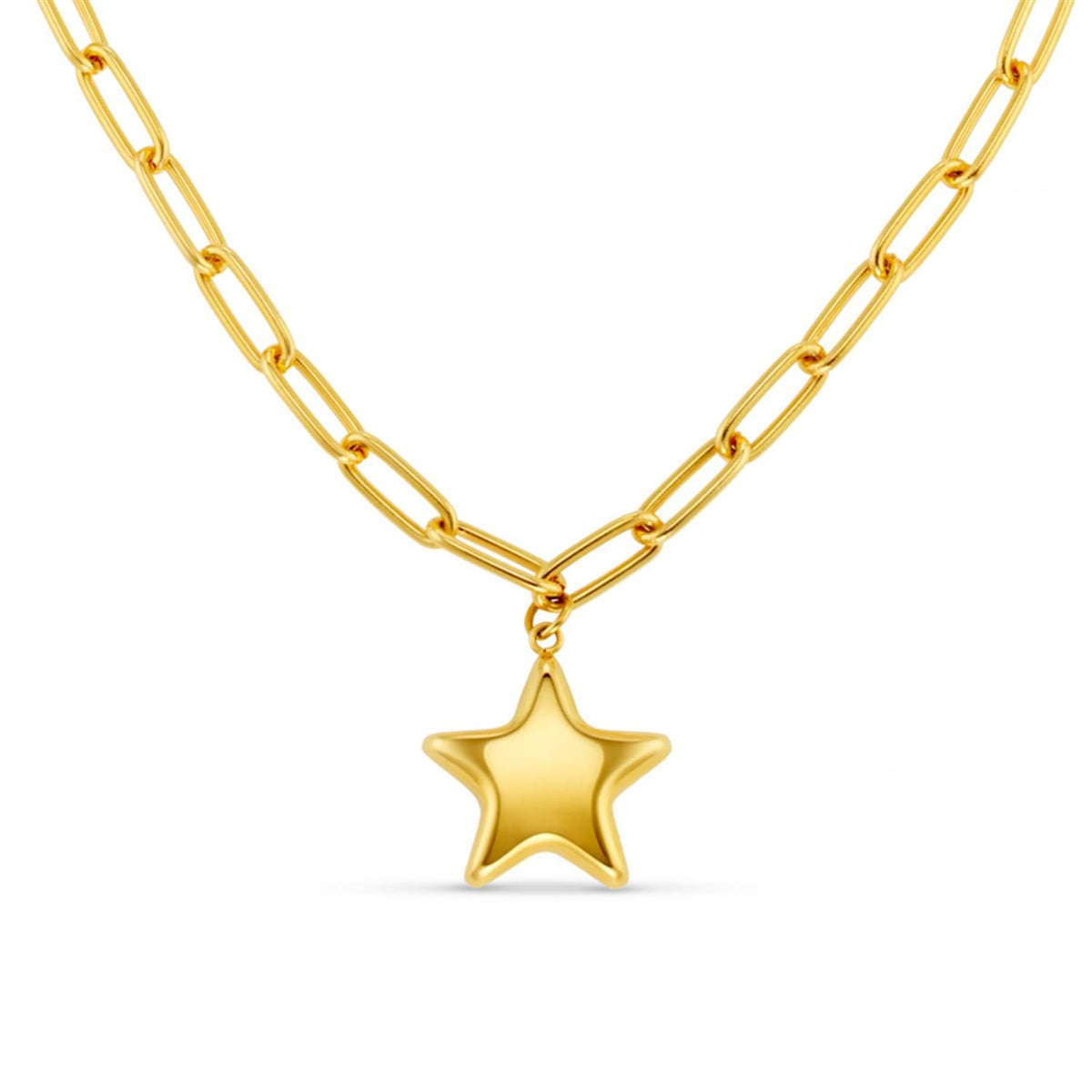 Statement Star Pop Charm Necklace