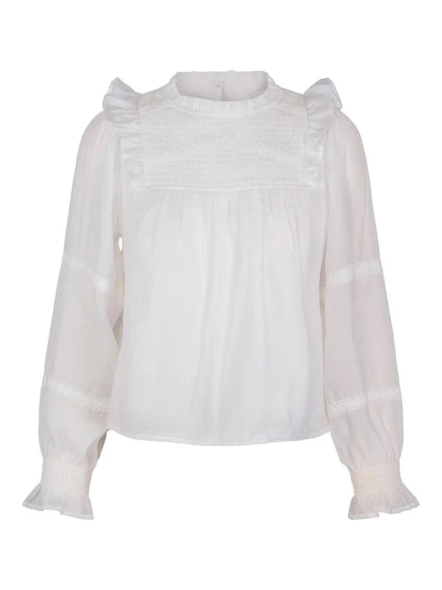 Saga Blouse White