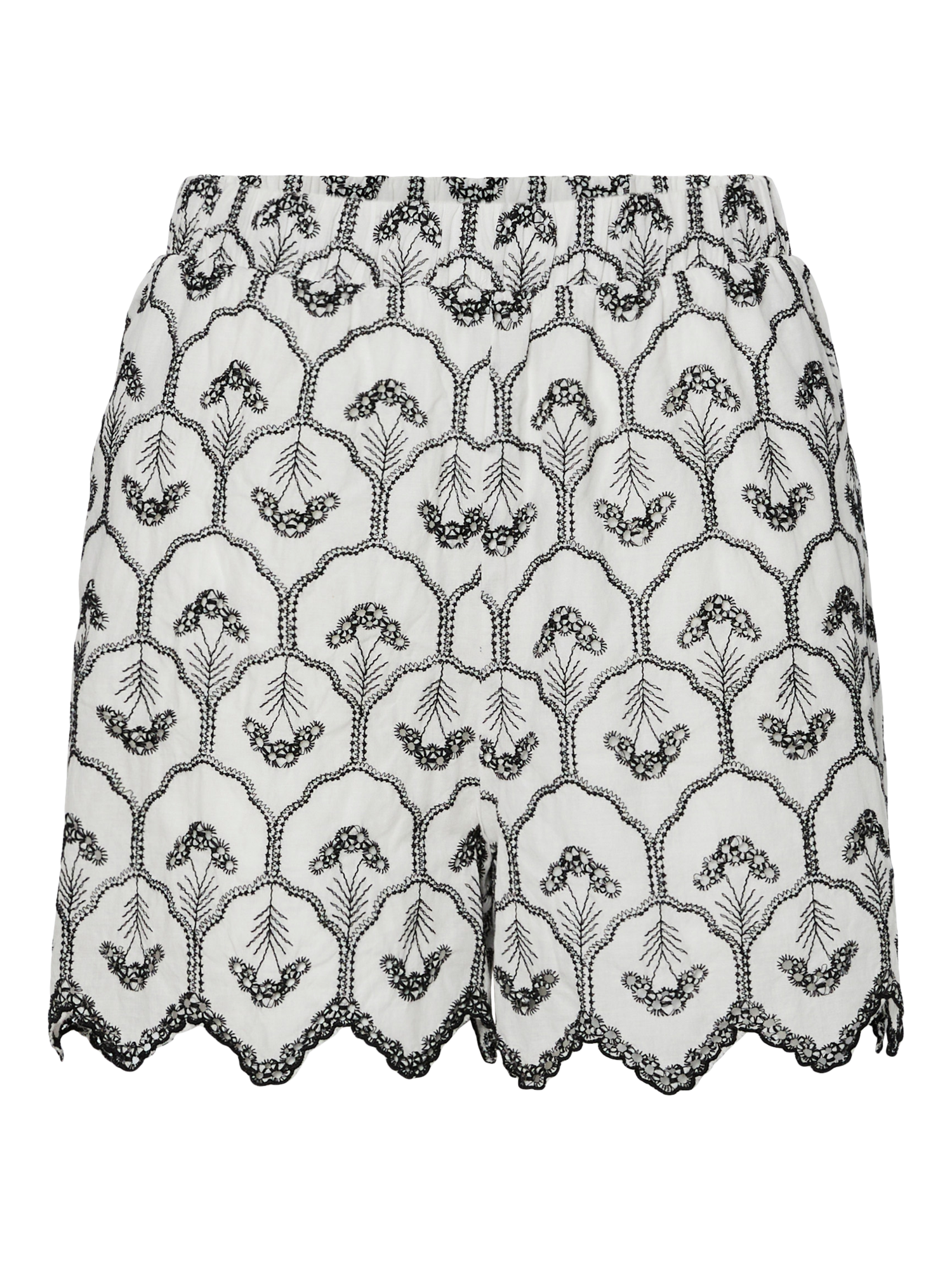 YASMULLA HW Shorts Star White Black Tread