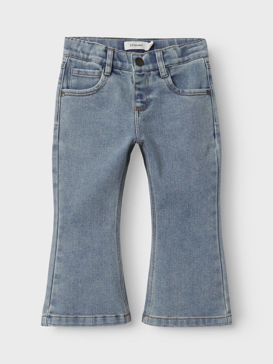Darlee Bootcut Jeans Medium Blue Denim