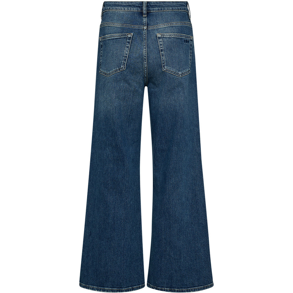 Medina Cropped Jeans Wash Turin Denim Blue