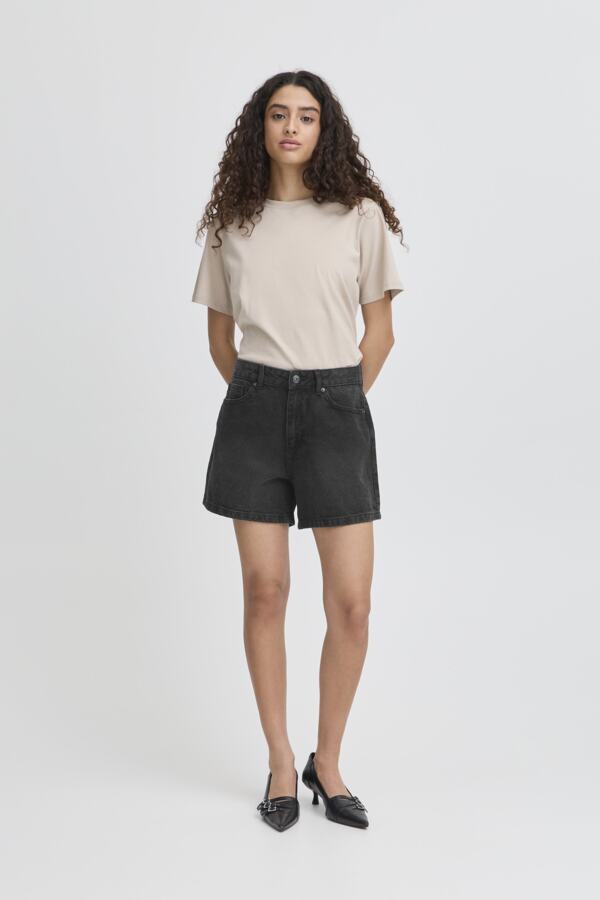 Aveny Shorts Washed Black