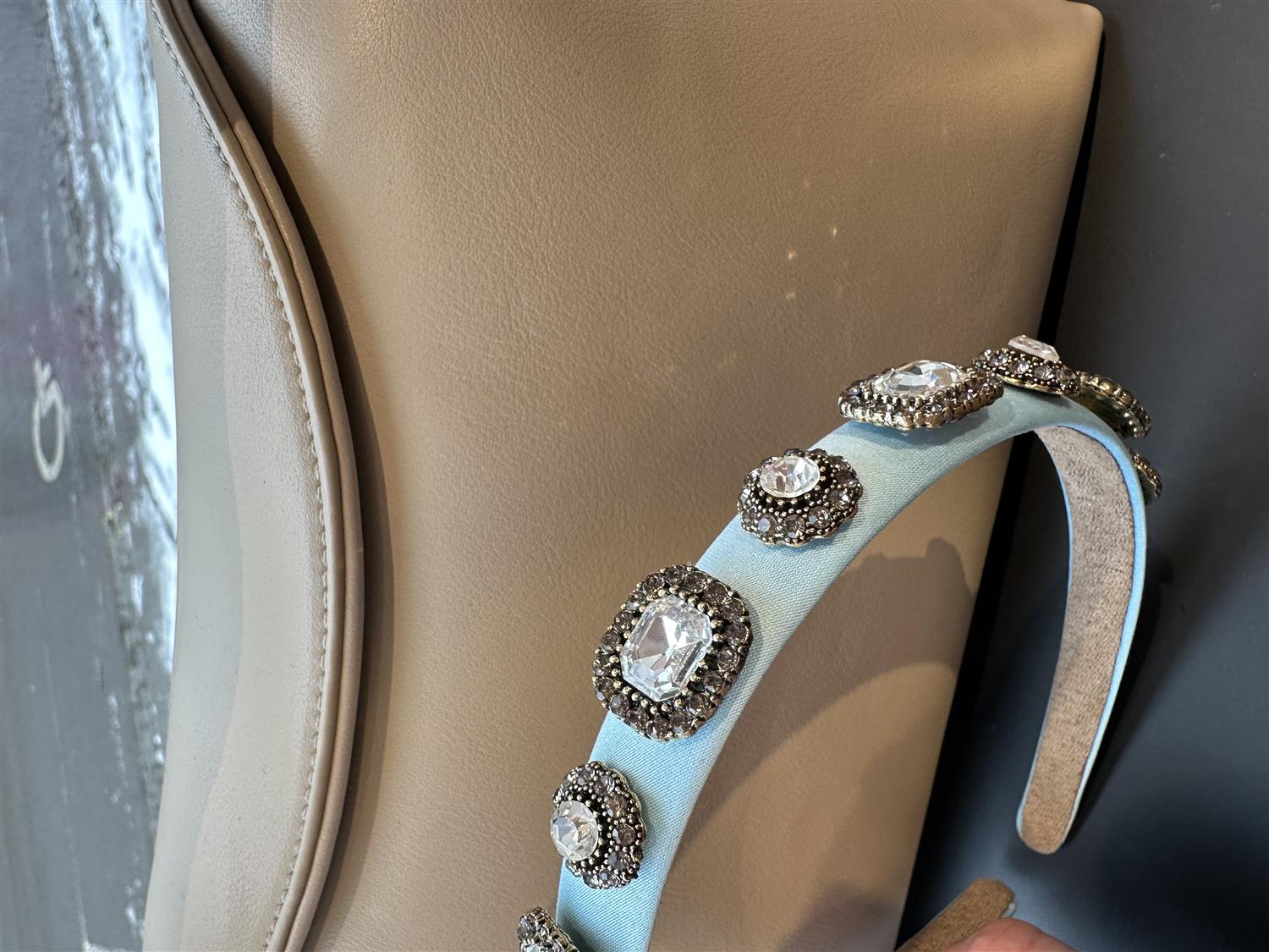 Hårbøyle Kate Med Stener Blue