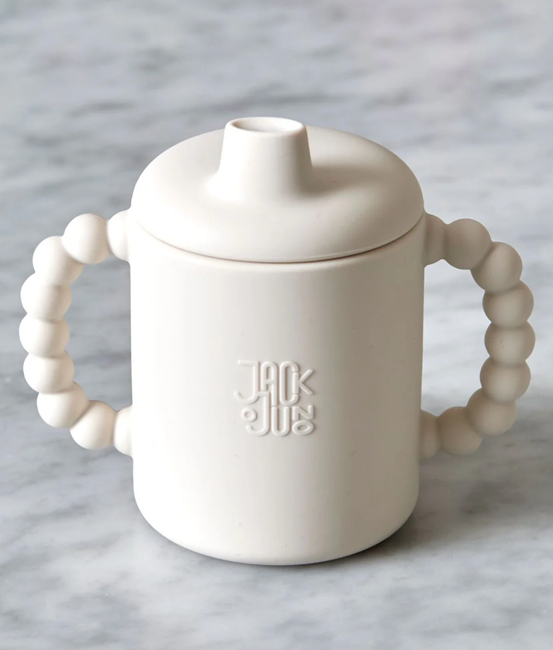 Bubble Sippy Cup Cream