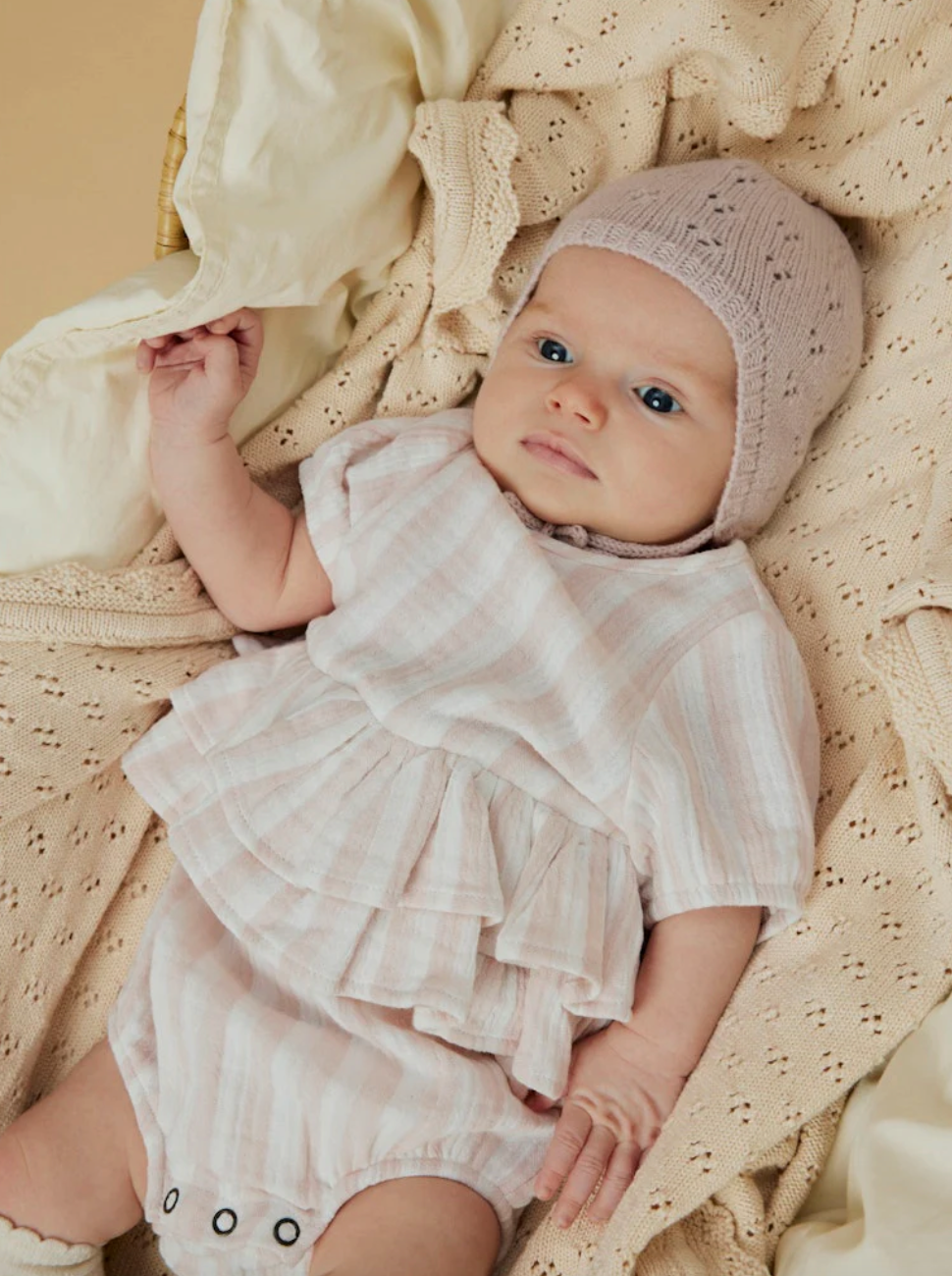 Femke Loose Suit Coconut milk Morganite