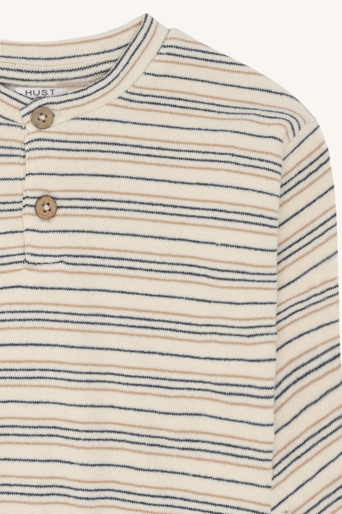 Sigurt Fine Striped Knit Snow White