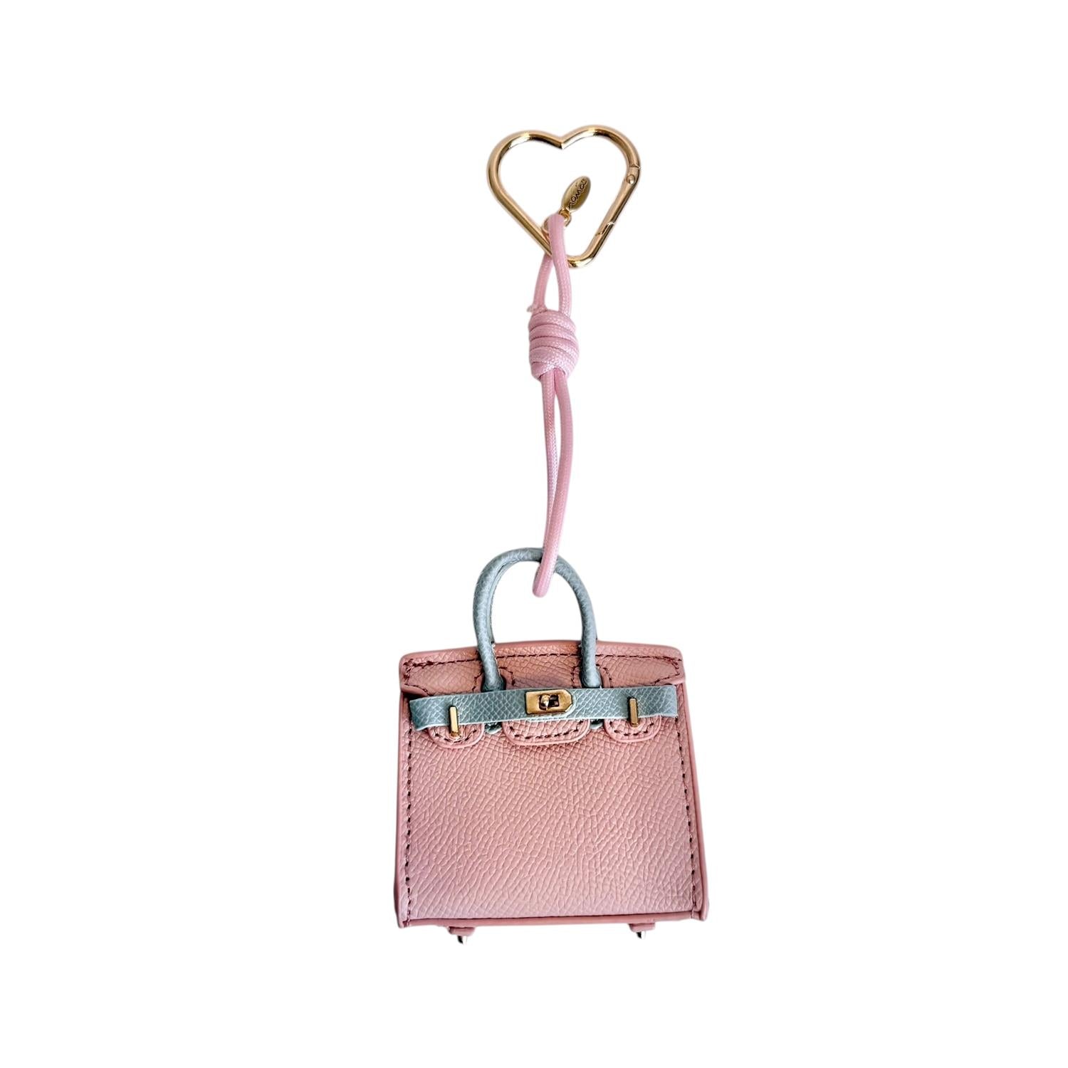 Bag Charm Veske Lys Rosa