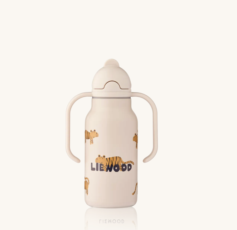Kimmie Water Bottle 250ML Tiger/Sandy