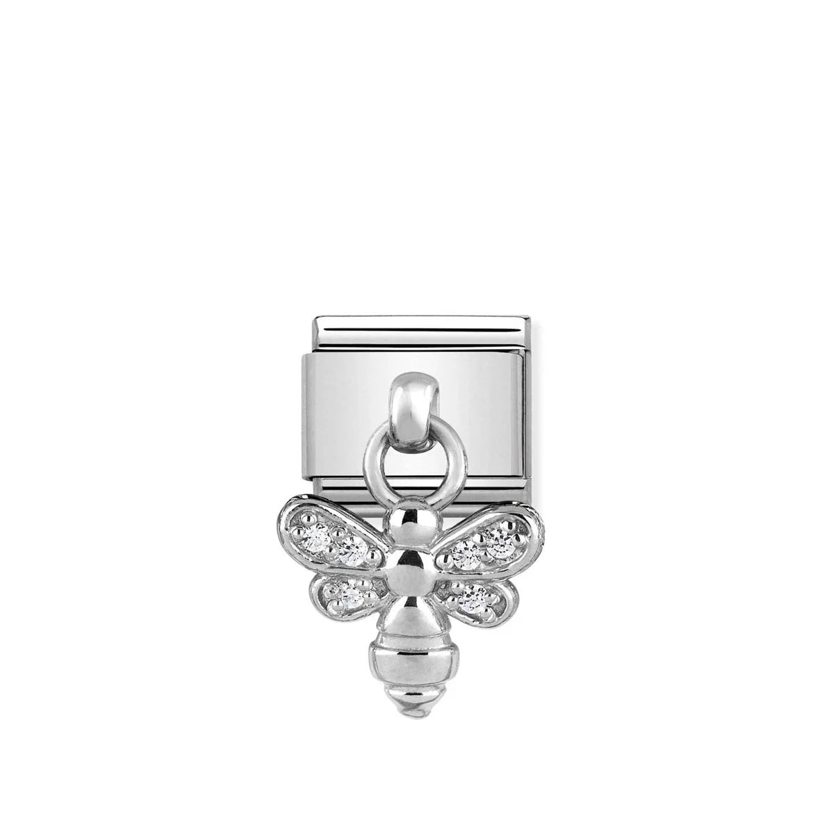 Charms Sølv Bee