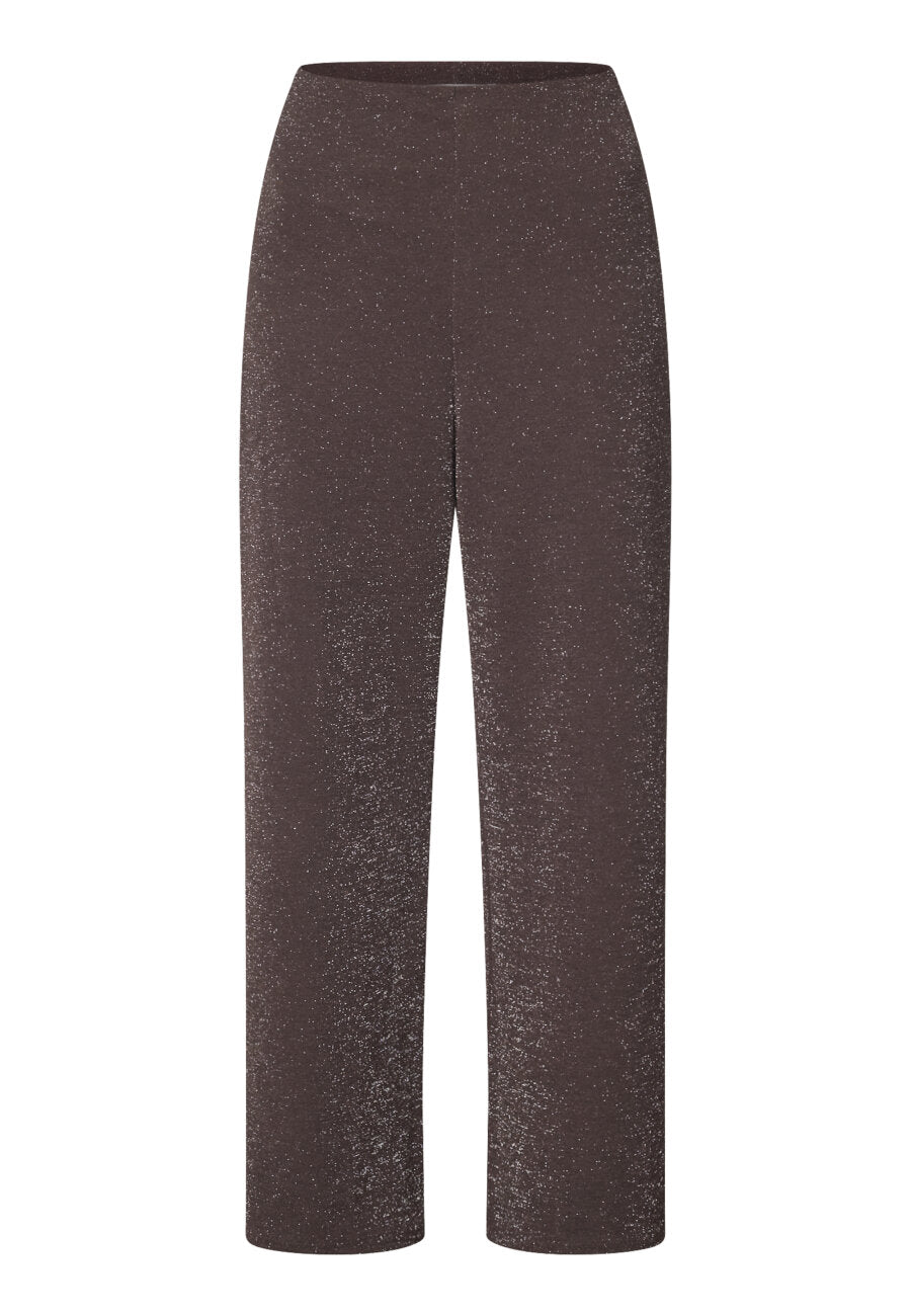 Glut pant chocolate/silver