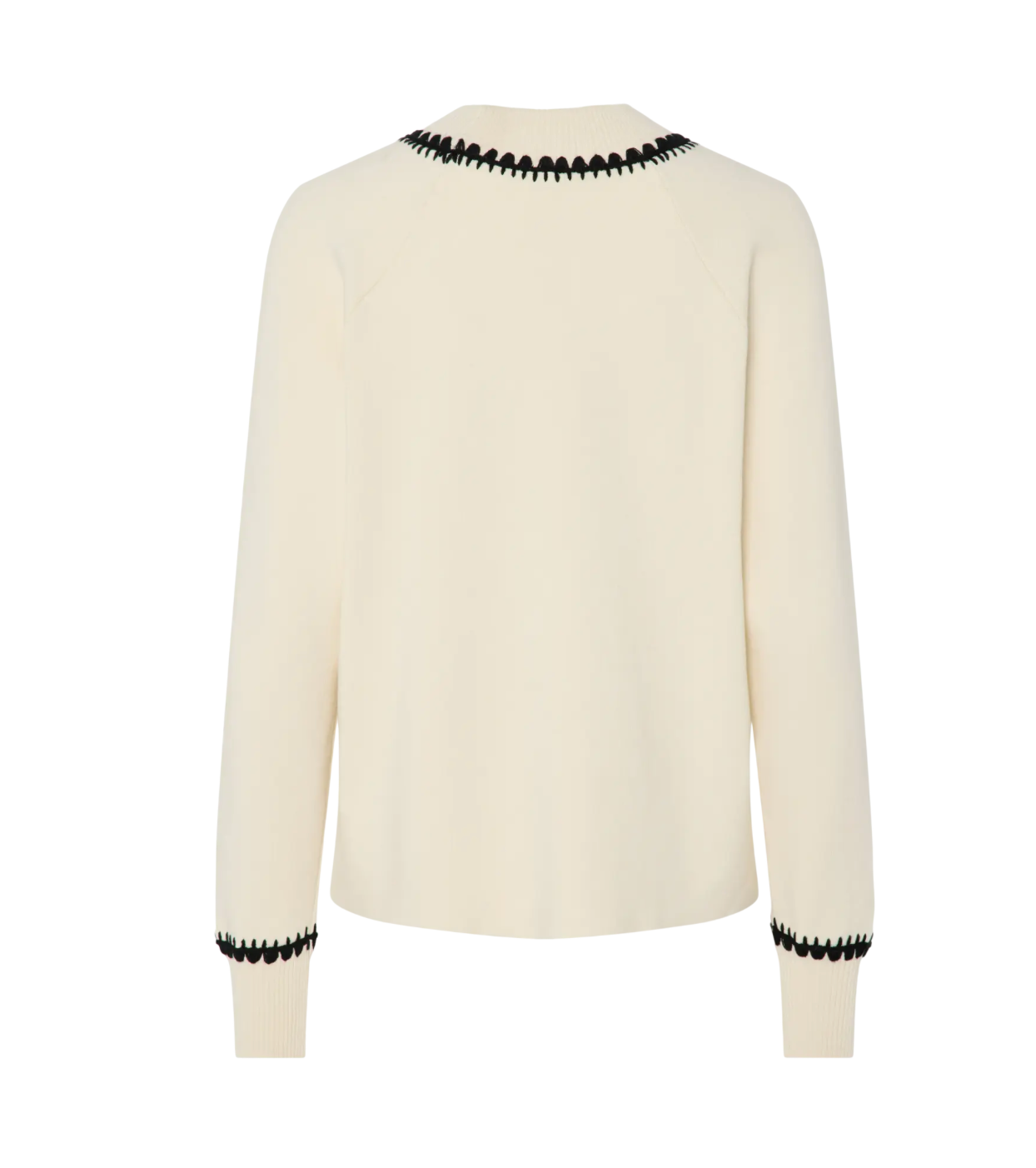 YASATHENO LS KNIT PULLOVER Birch/Black
