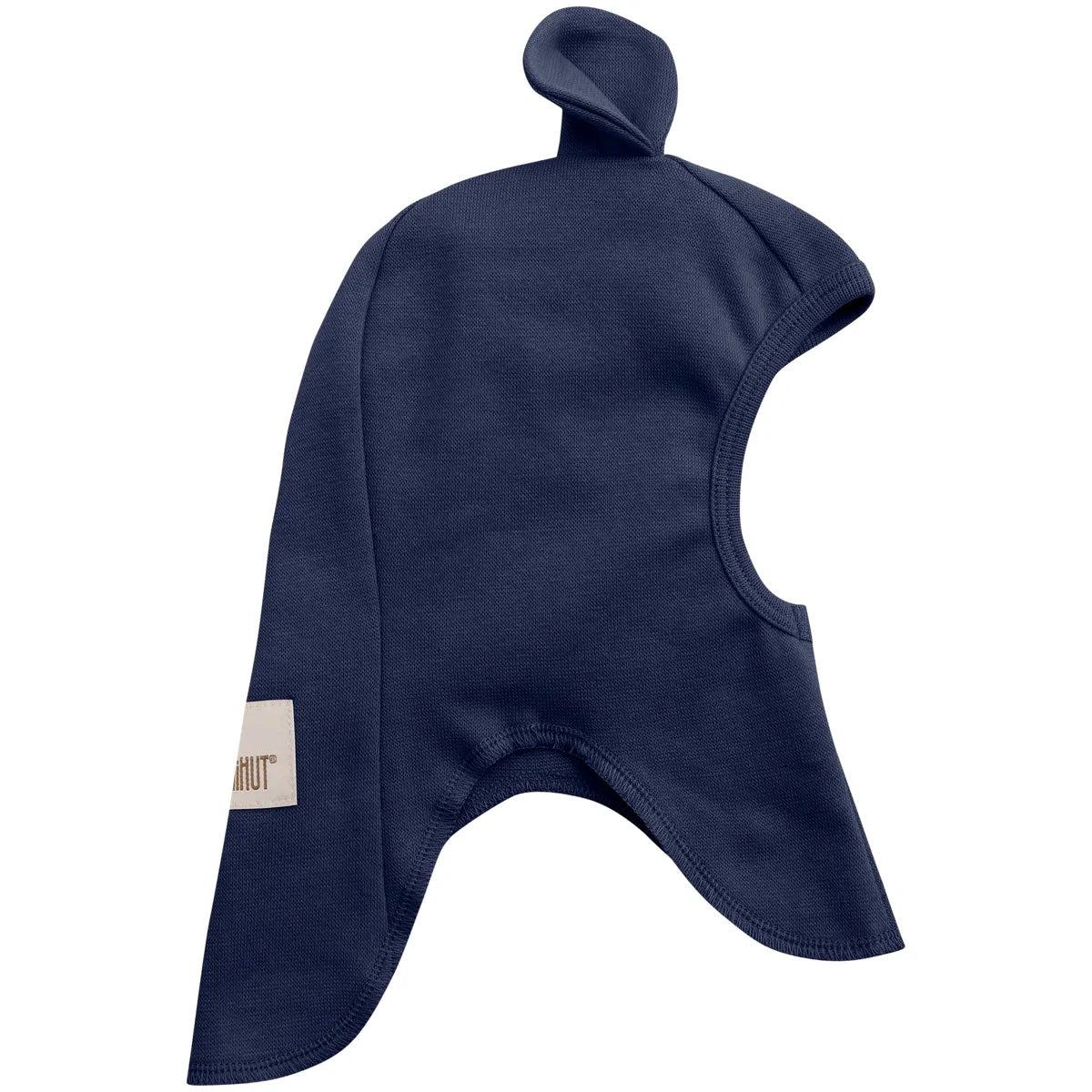 Balaclava Ears Cotton Rib Navy Blazer
