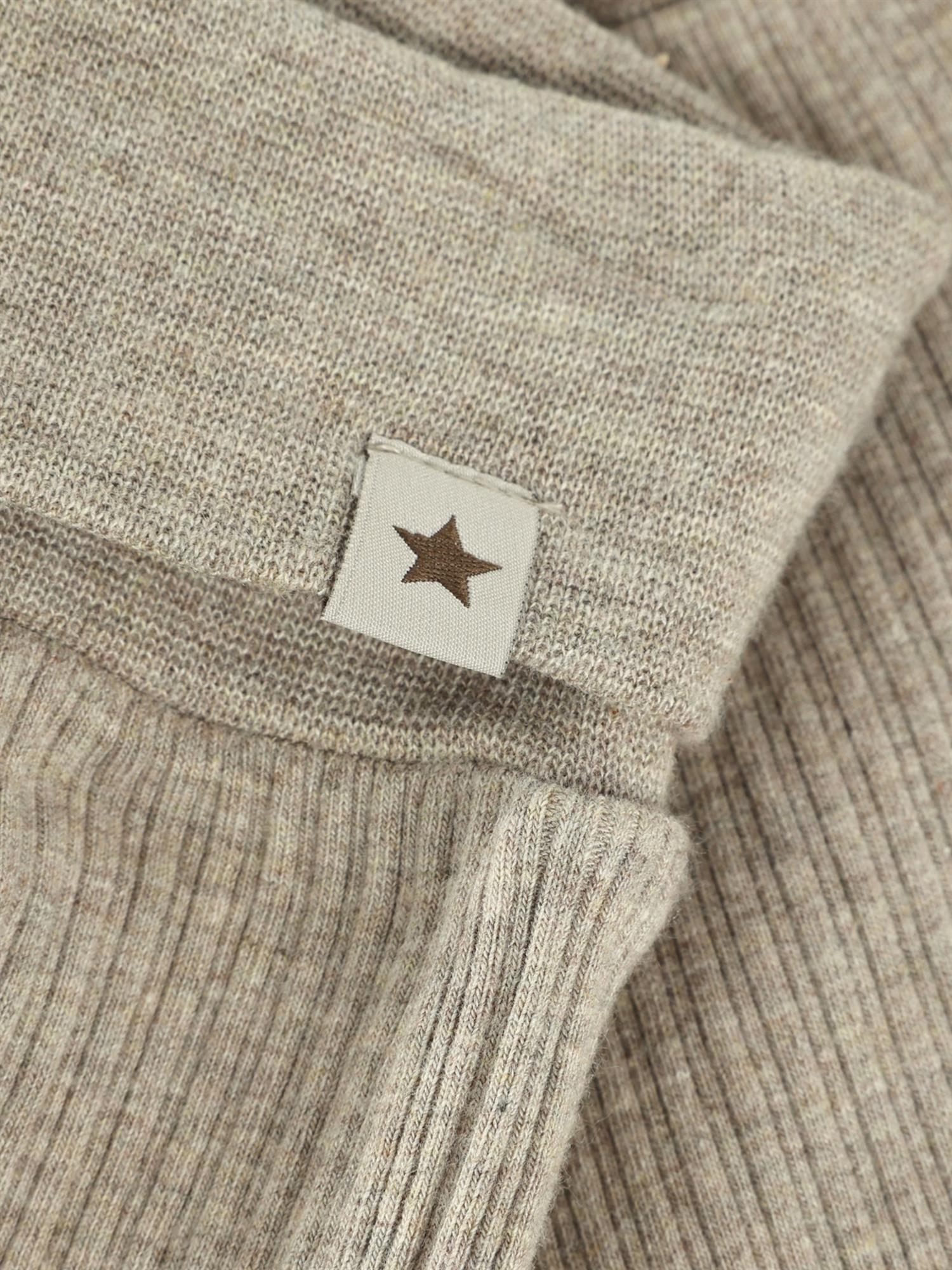 Pants Rib White Pepper Melange