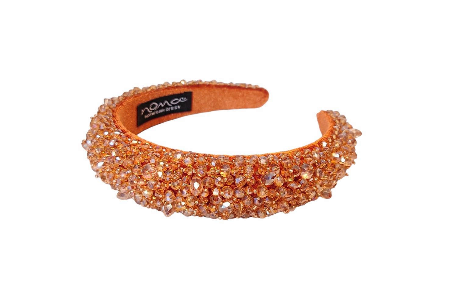 Leah Hårbøyle Pearl Rusty Orange