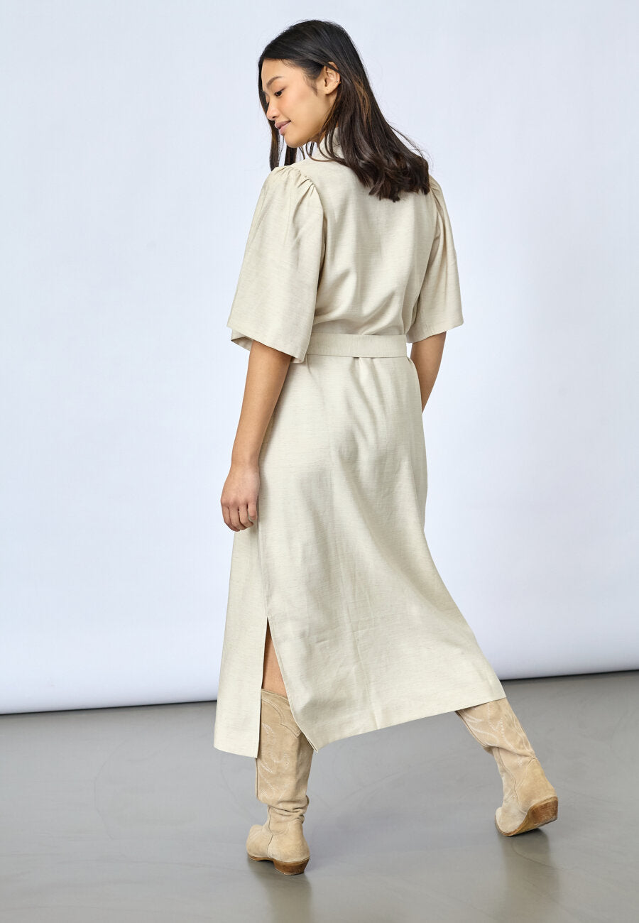 Mena Dress Sand Melange
