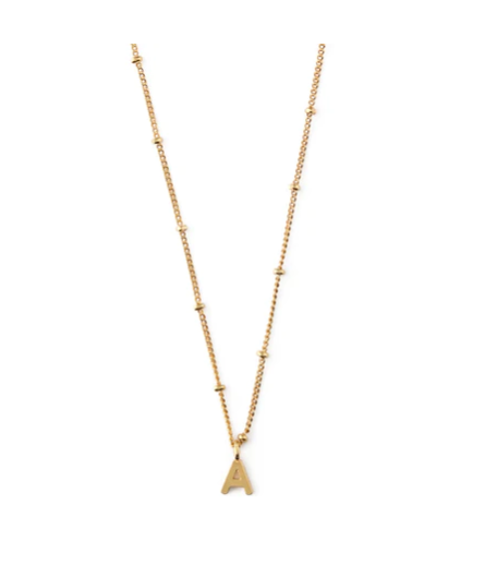 Initial A Necklace