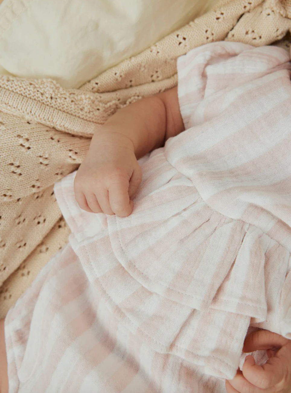 Femke Loose Suit Coconut milk Morganite