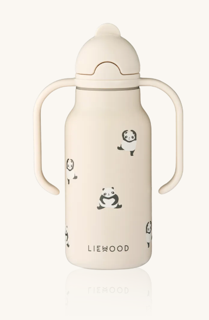 Kimmie Water Bottle 250ML Mini Panda/Sandy