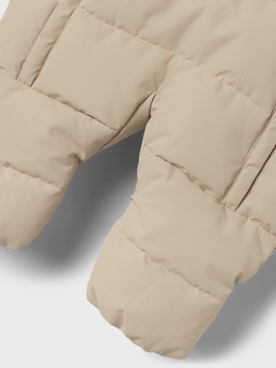 Medow03 Puffer Snowsuit Oxford Tan