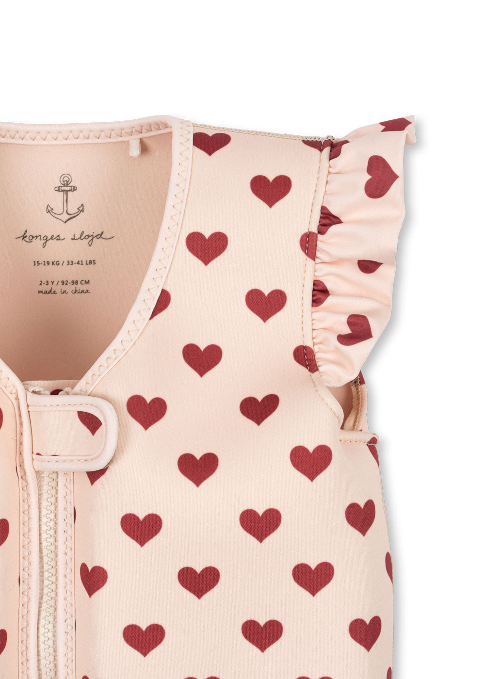 Avery Swim Vest Amour Rouge