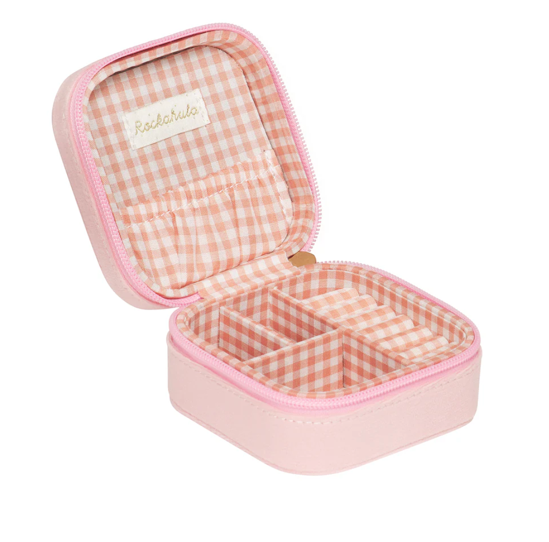 Sweet Strawberry Square Jewellery Box Pink