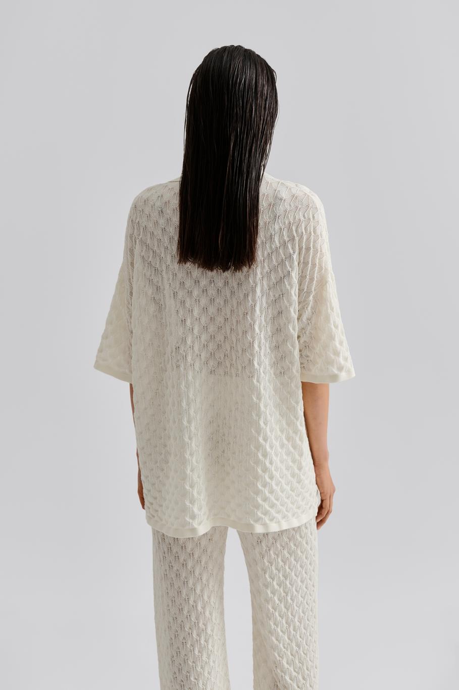 Moa Oversized Knitted White