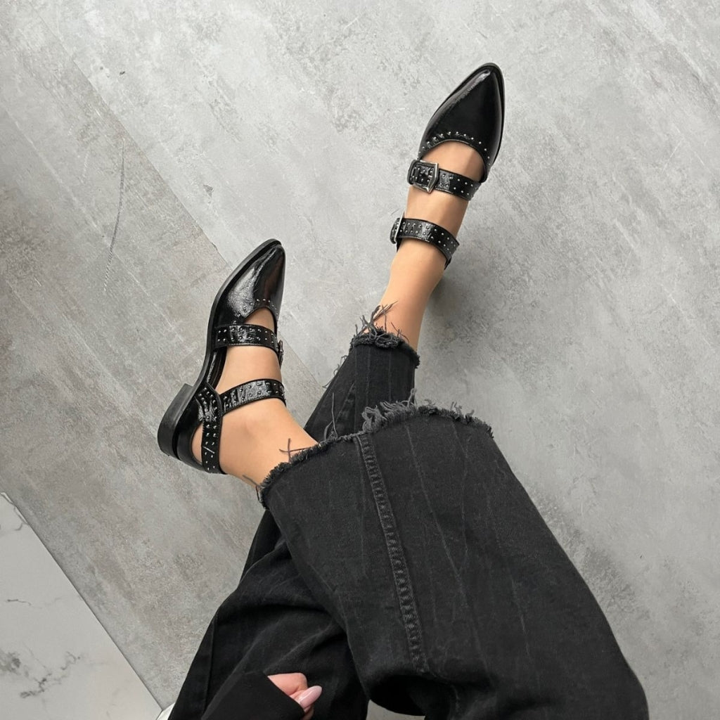 Close To You Black Patent