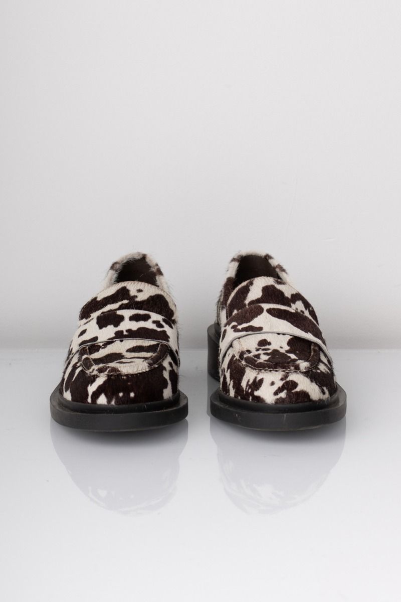 Celina Loafer White/Brown