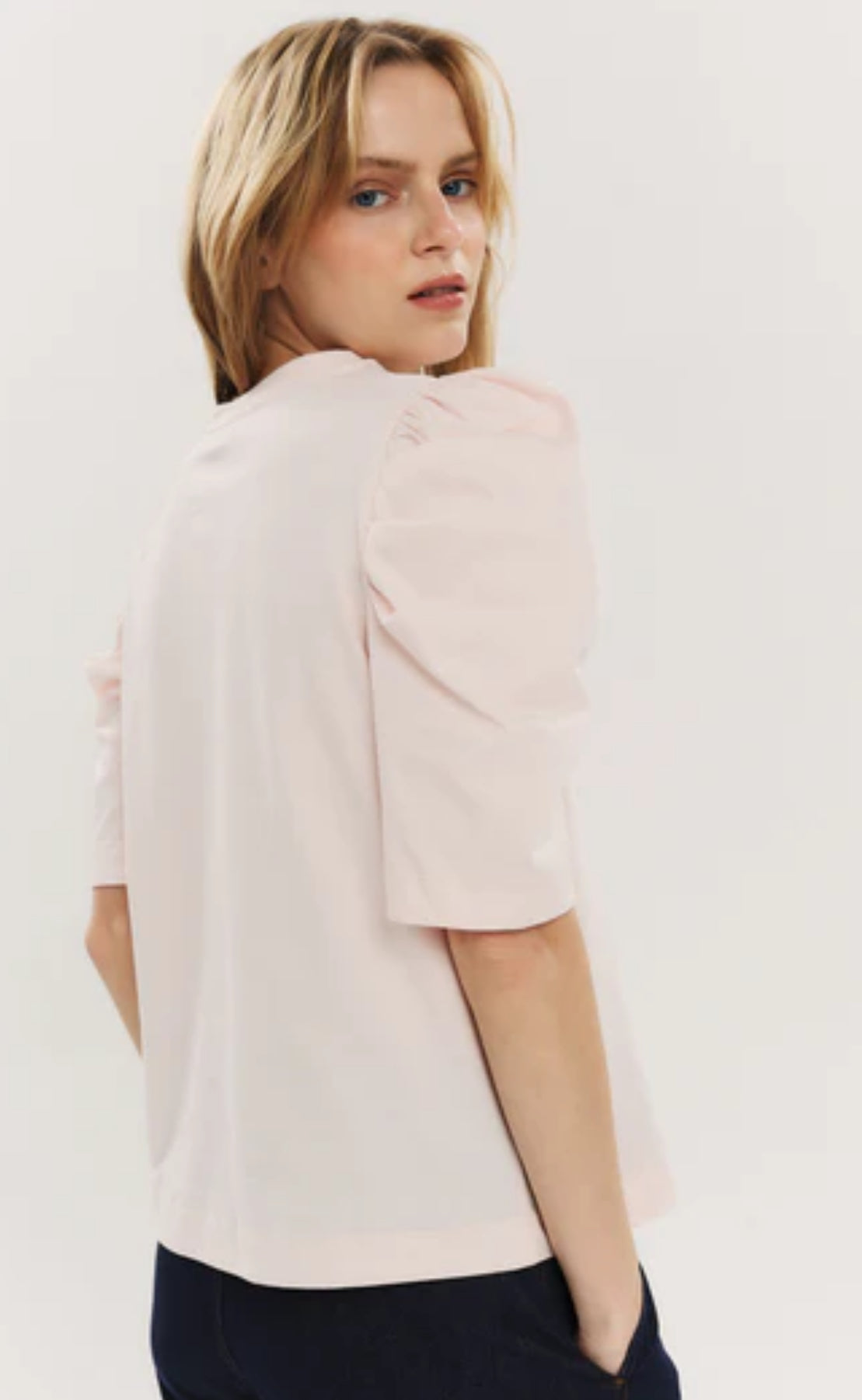 Empire Tee Soft Pink