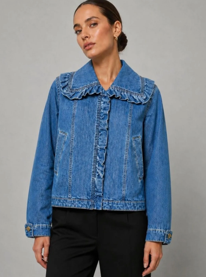 YASELSAN Denim Jacket Medium Blue Denim