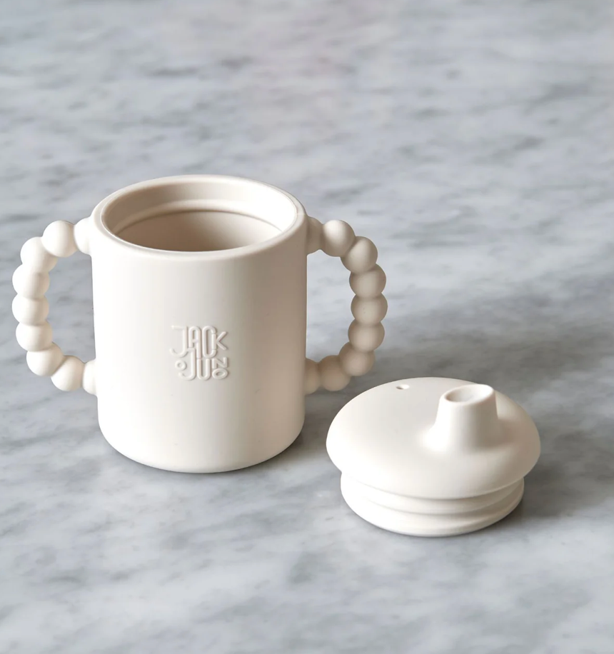 Bubble Sippy Cup Cream