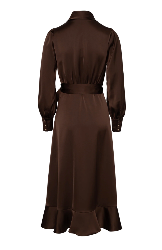 Iza Midi Dress Espresso