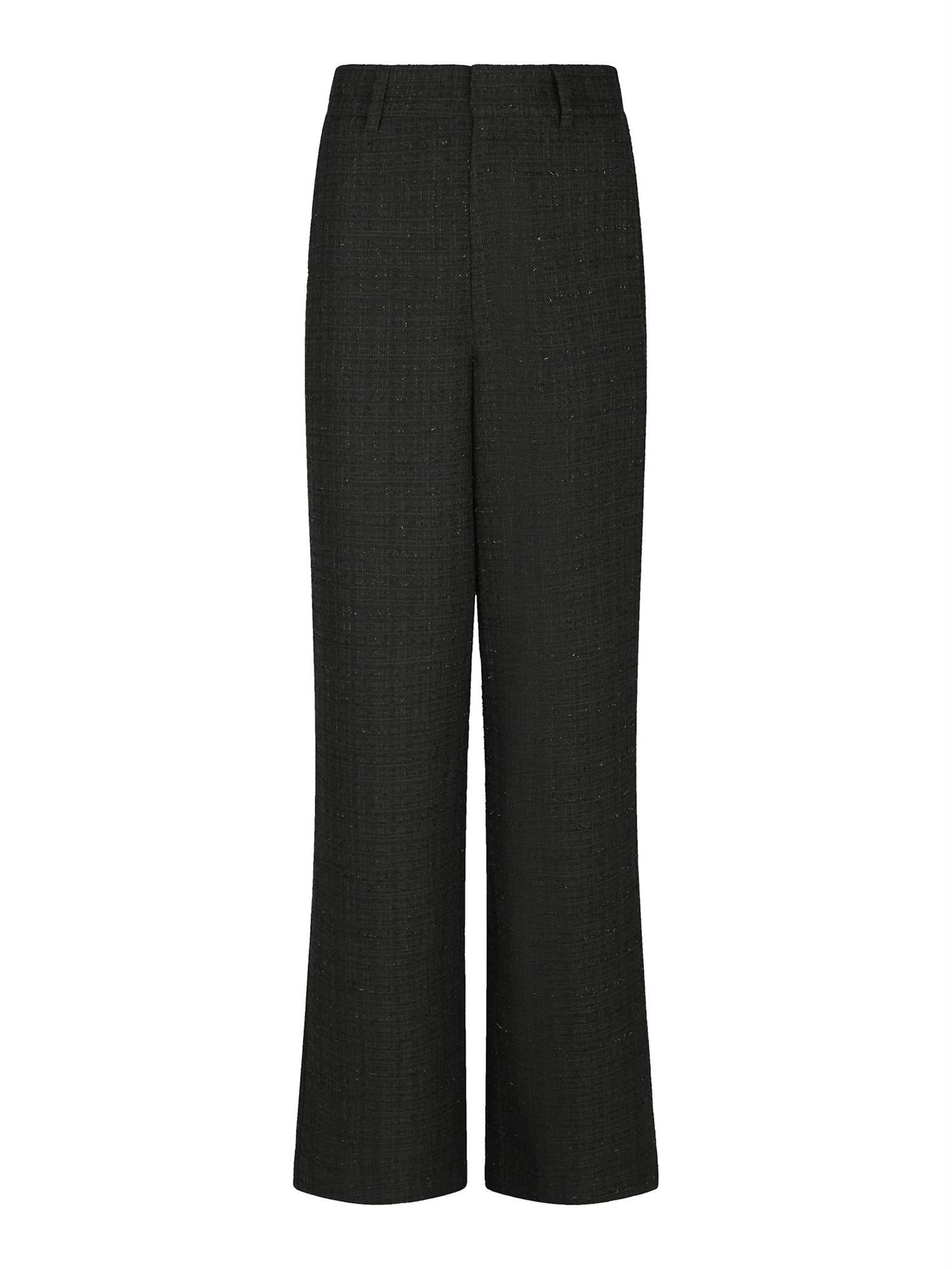 Emmet Boucle Pant Black